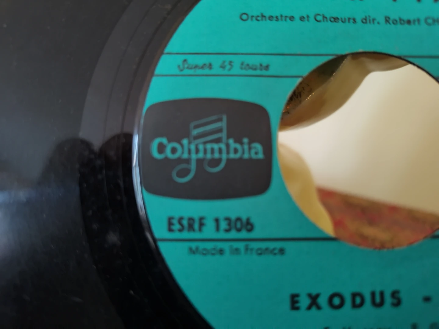 Edith Piaf Exodus / Marie Trottoir 7" Vinyl Single - photo 3