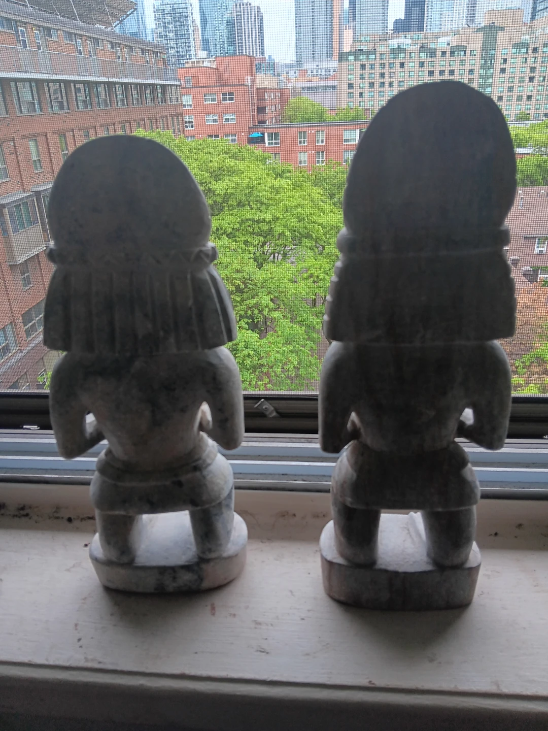 Aztec Stone Figurine Carvings - photo 5