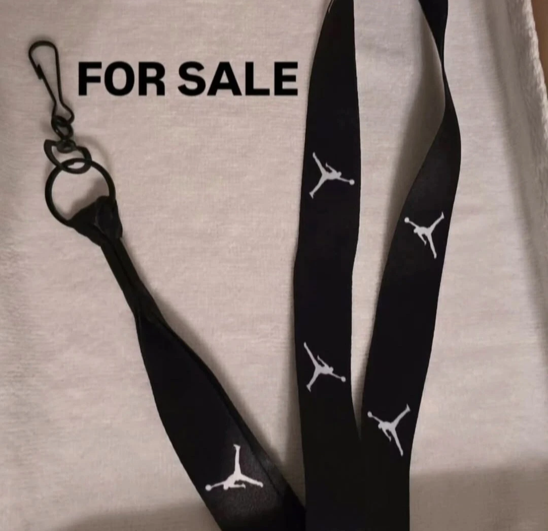 Air Jordan lanyard necklace name tag