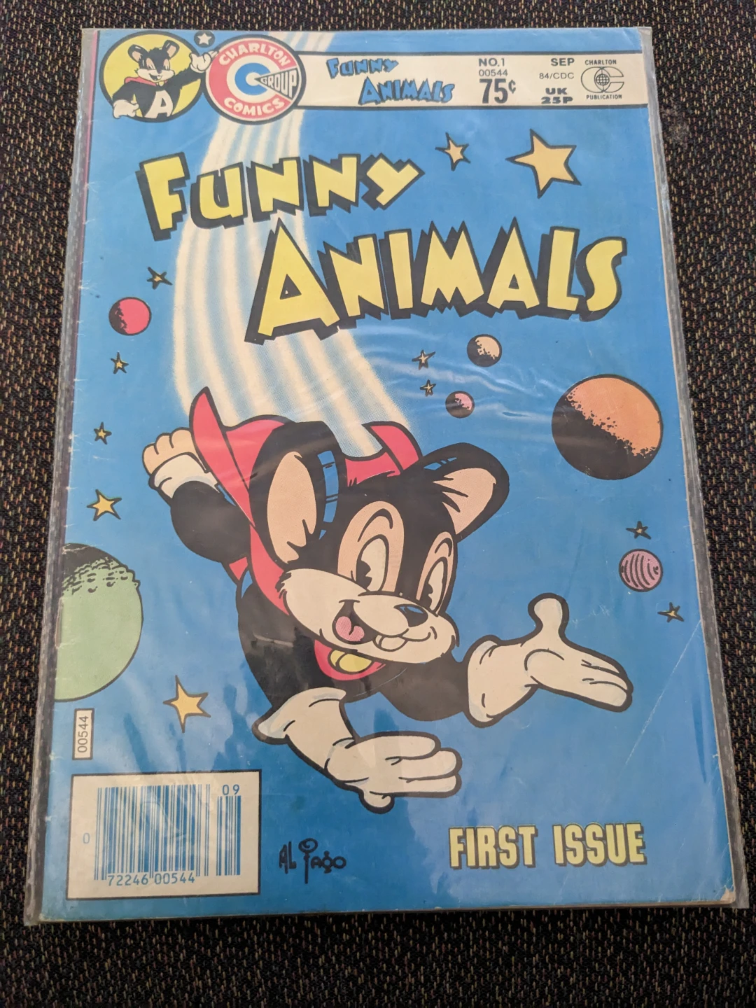 Charlton Comics Funny Animals #1 First Issue