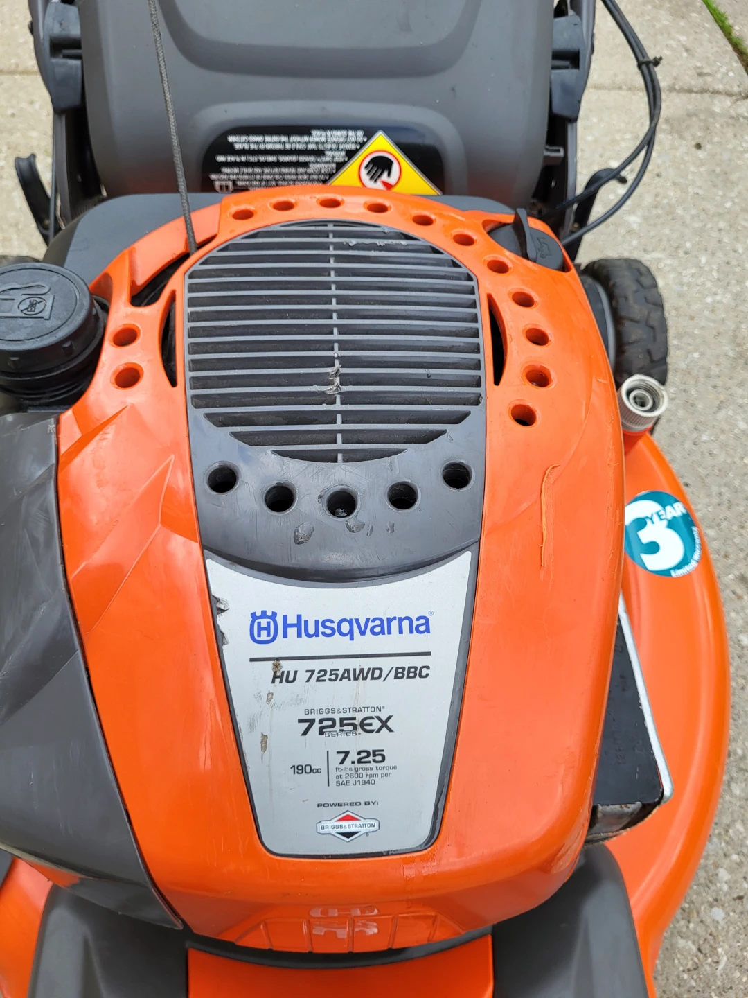 Lawnmover husqvarna self propelled 4x4 - photo 2