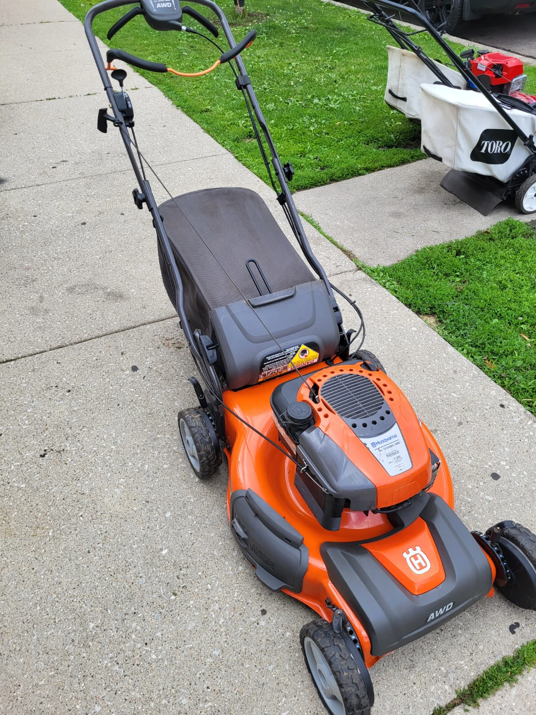 Lawnmover husqvarna self propelled 4x4 - photo 4