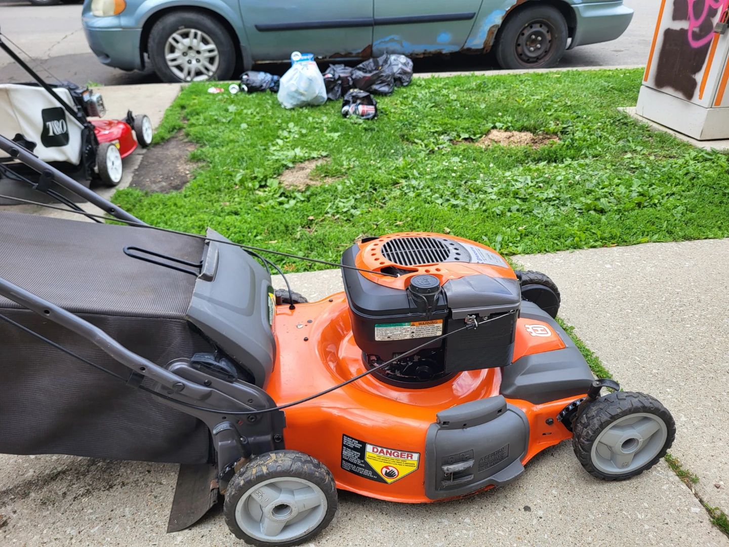 Lawnmover husqvarna self propelled 4x4 - photo 5