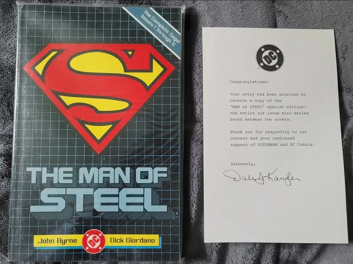 DC Comics The Man of Steel Special Edition