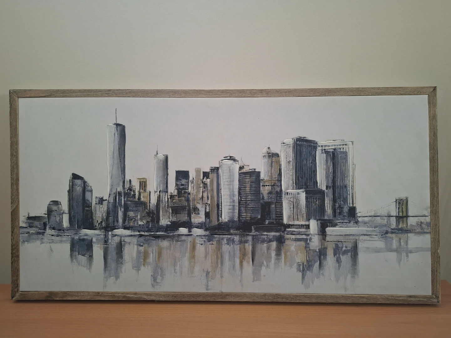 Vancouver Skyline Painting