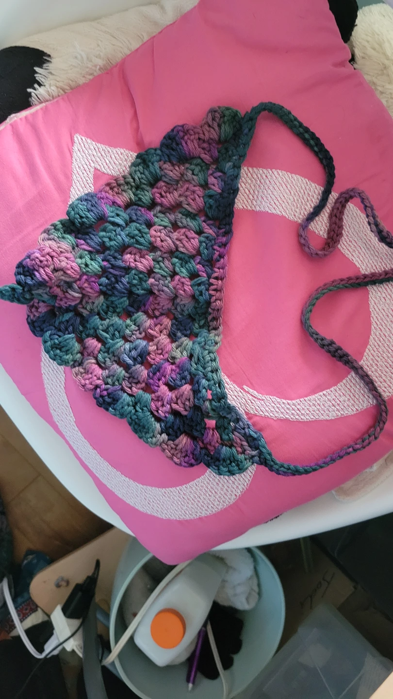Hand-Crocheted bandana