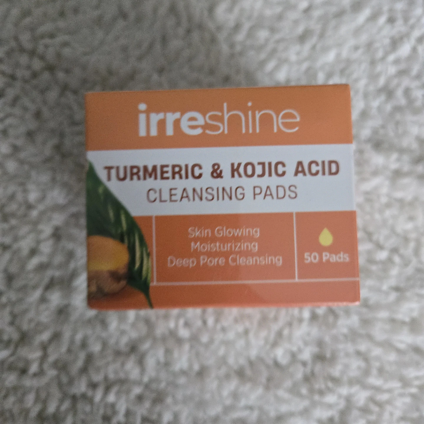Irreshine Turmeric & Kojic Acid Cleansing Pads