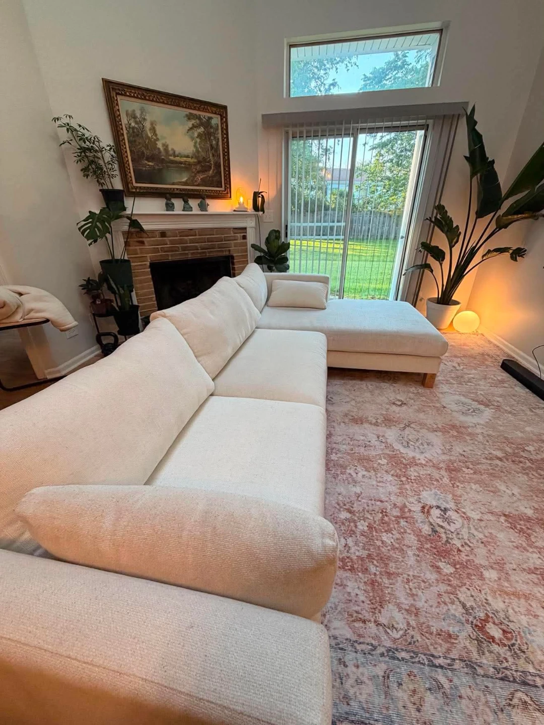 Crate and Barrel Pacifica Couch with dettachable Chaise - photo 3