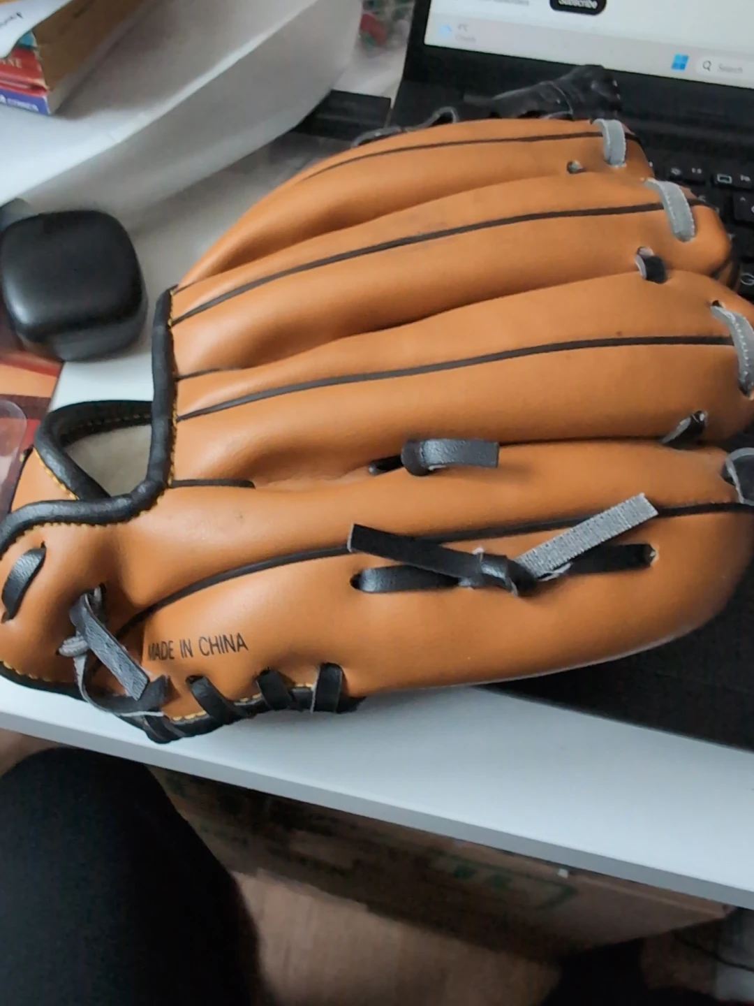 Brown Baseball Glove