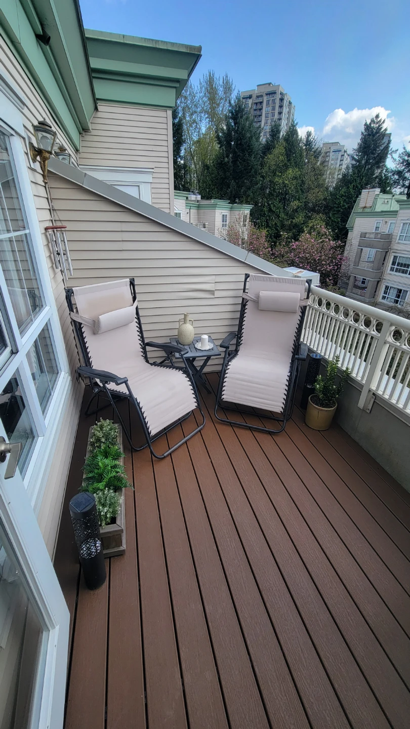 Set of 2 Beige Zero Gravity Chairs with Side Table - photo 2