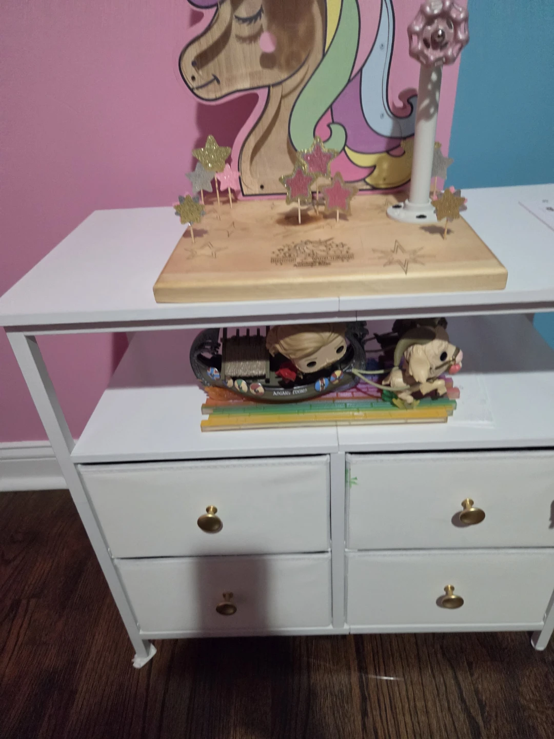 Unicorn piggy bank lamp - photo 5