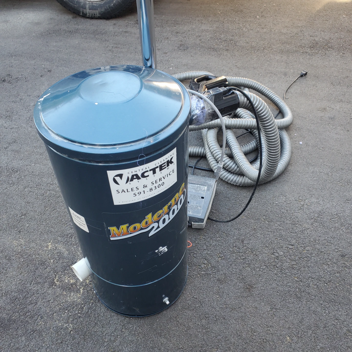 ACTEK Modern 2000 Central Vacuum
