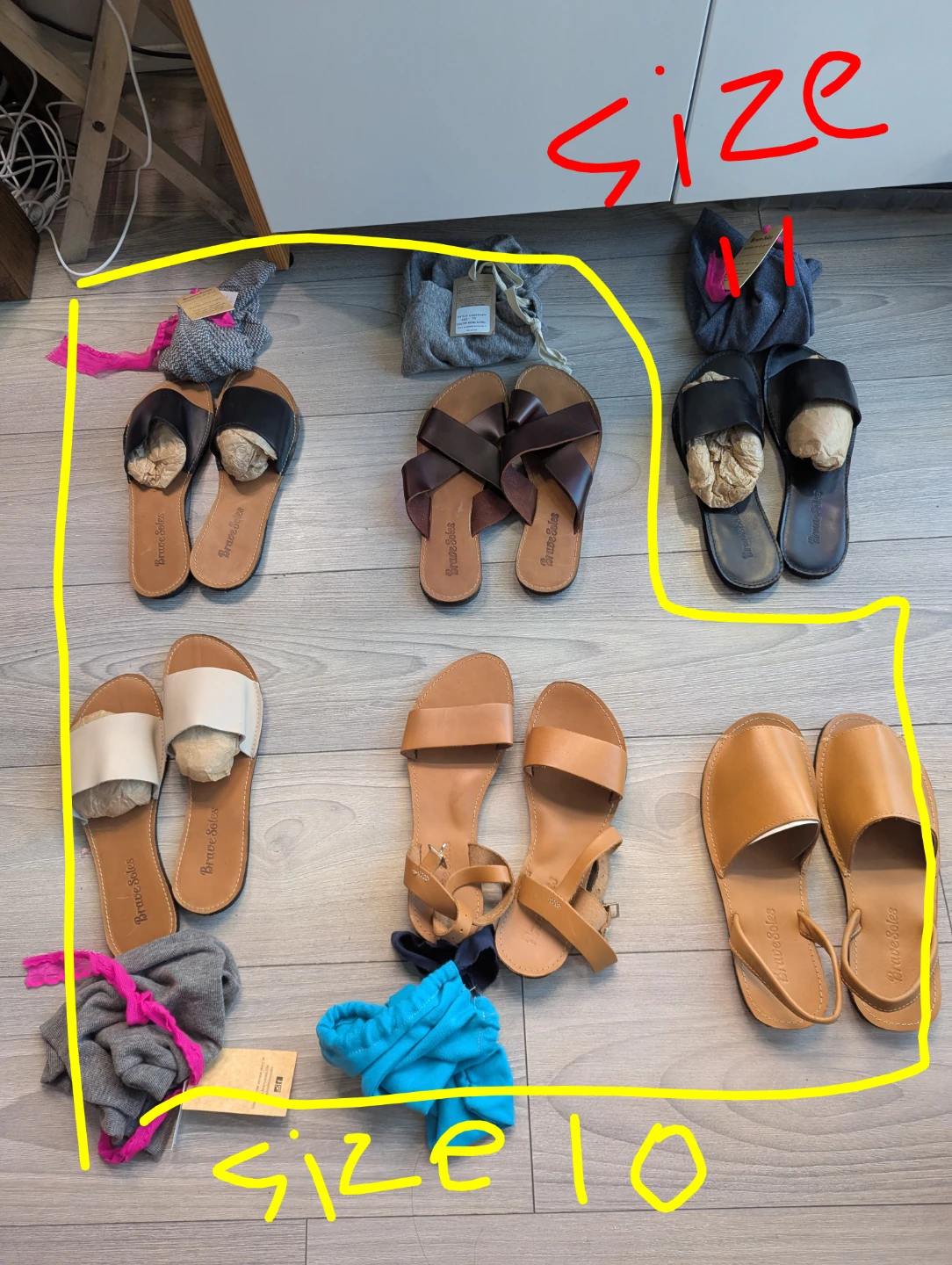Brave Soles Sandals Size 10 & 11 ⚽ - photo 2
