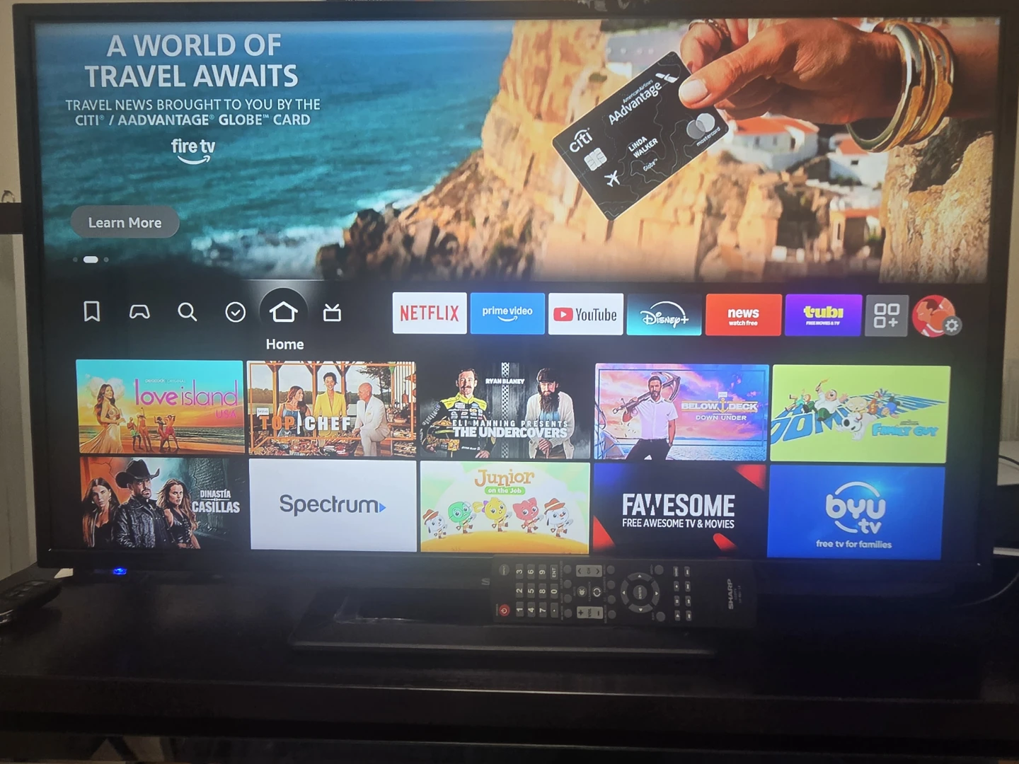 SHARP  LC-32LB261U 32" LCD TV