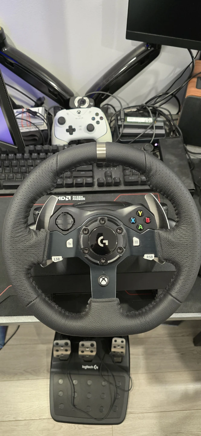 Logitech G920 Driving Force Racing Wheel, Pedals & Shifter - photo 4