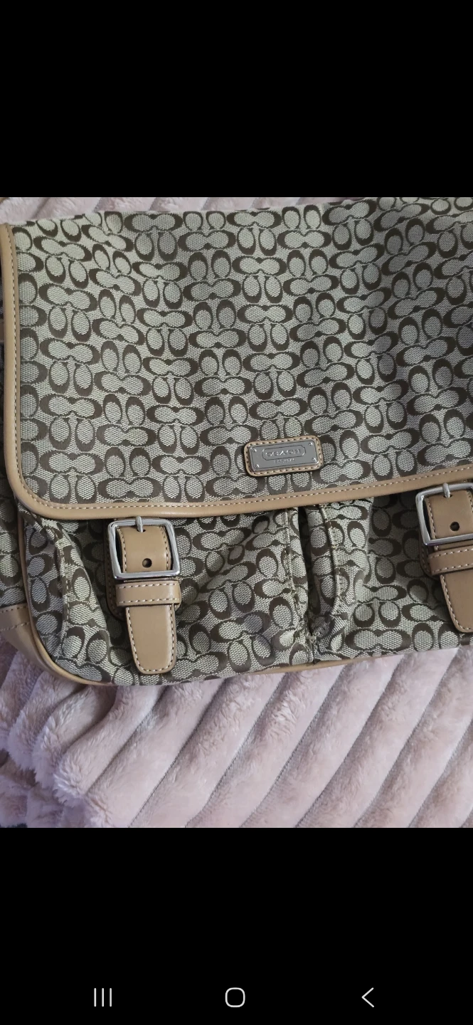 Coach Signature Canvas Messenger Bag - photo 2