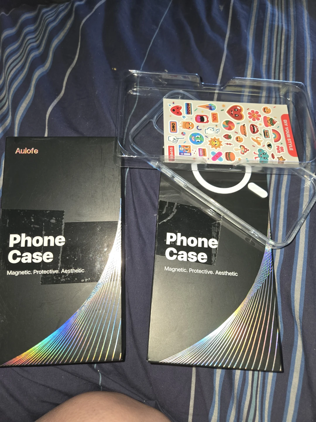 Aulofe Phone Case with Stickers