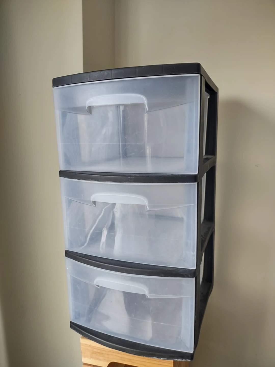 3-Drawer Plastic Storage Unit