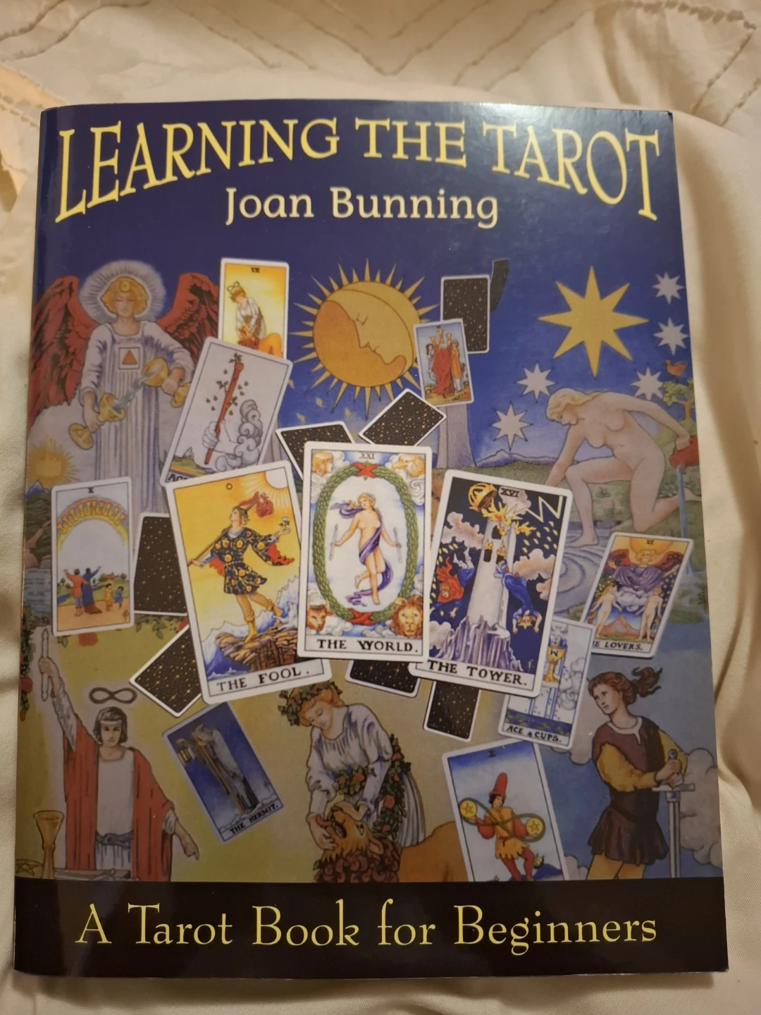 Learning the Tarot Book by Joan Bunning