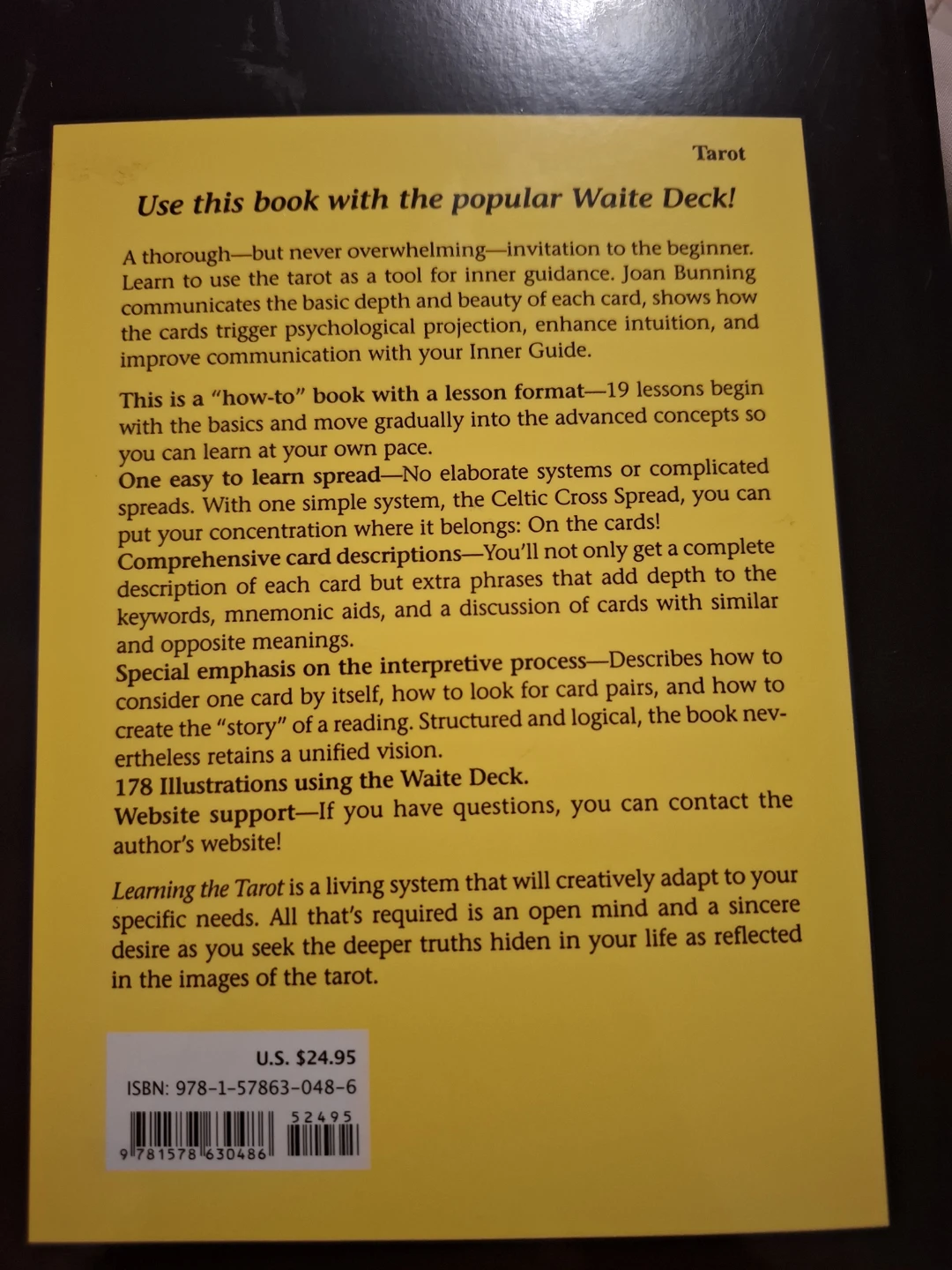 Learning the Tarot Book by Joan Bunning - photo 3