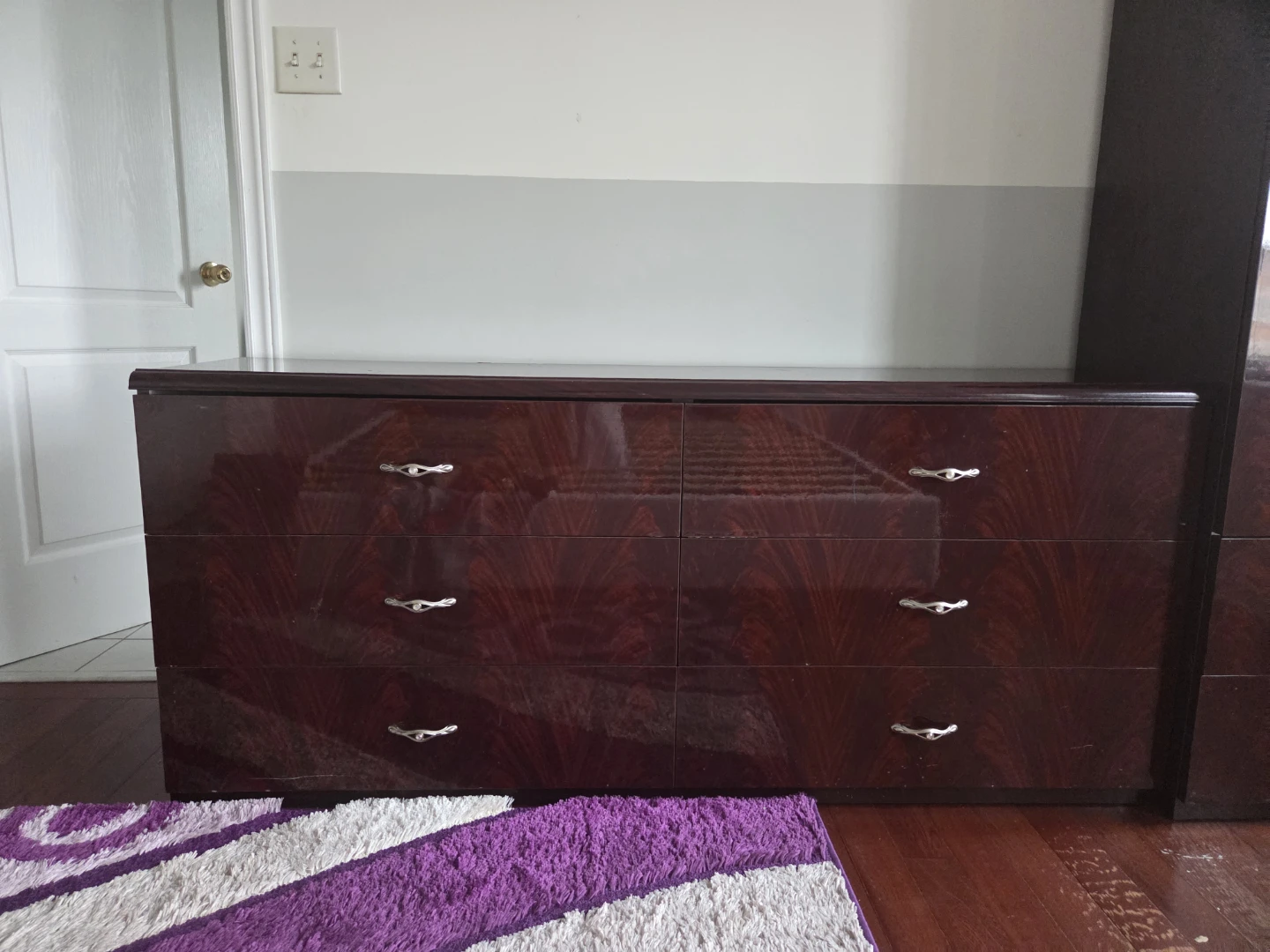 Vintage Dresser, Armoire and bed side tables (2 picese) - photo 4