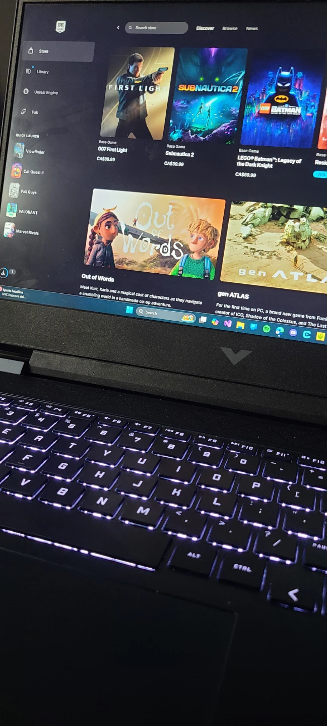 HP Victus Laptop - Intel Core 13th gen, NVIDIA rtx gpu - photo 4