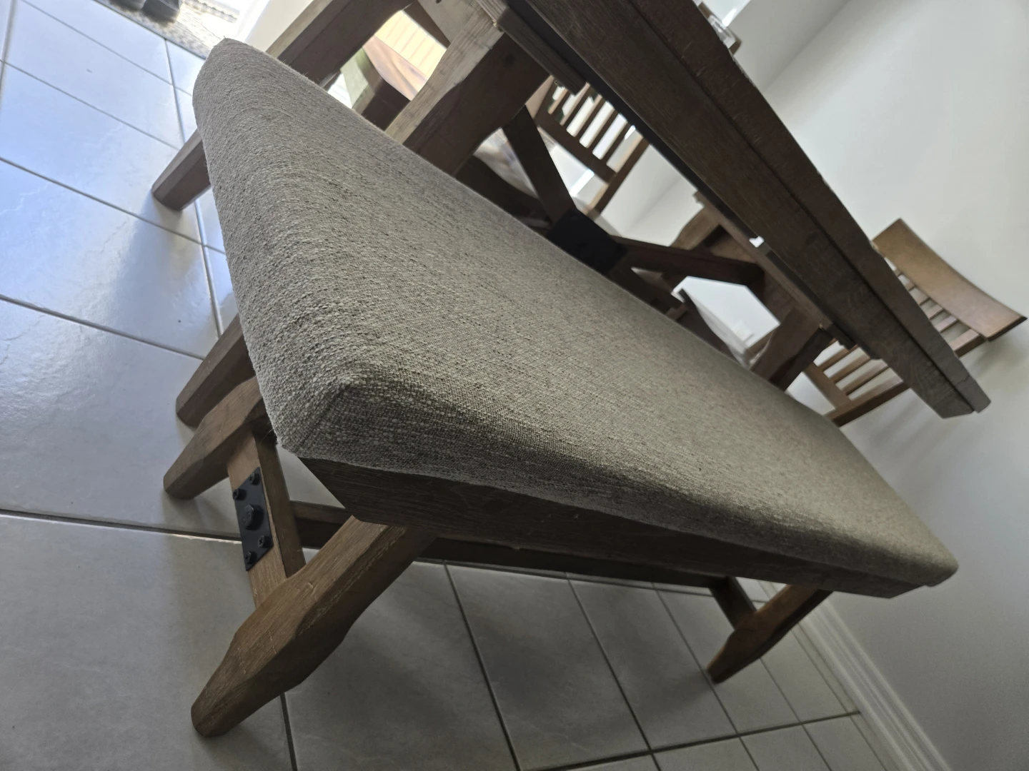 Beautiful Rustic Wooden Dining Table Set (3yr warranty) - photo 5