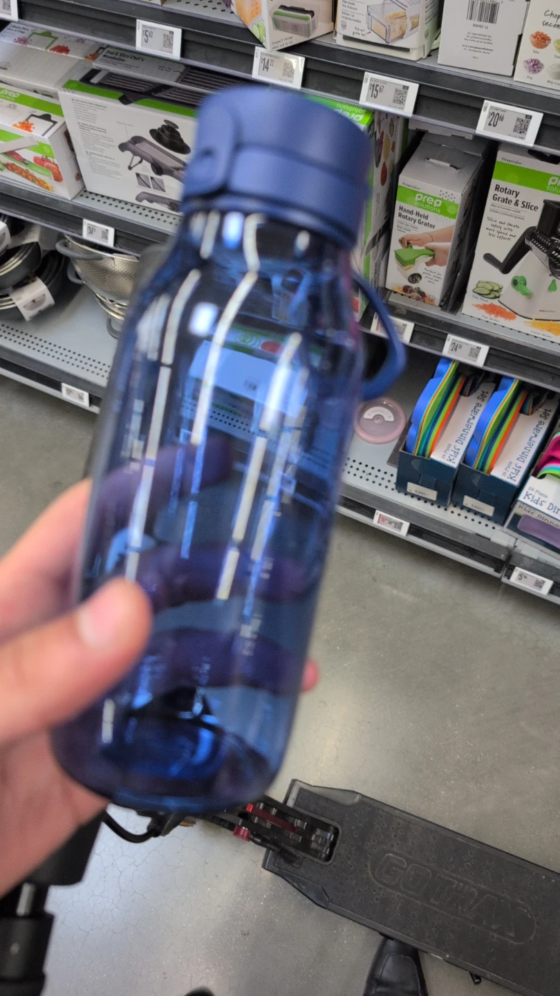 Blue Water Bottle