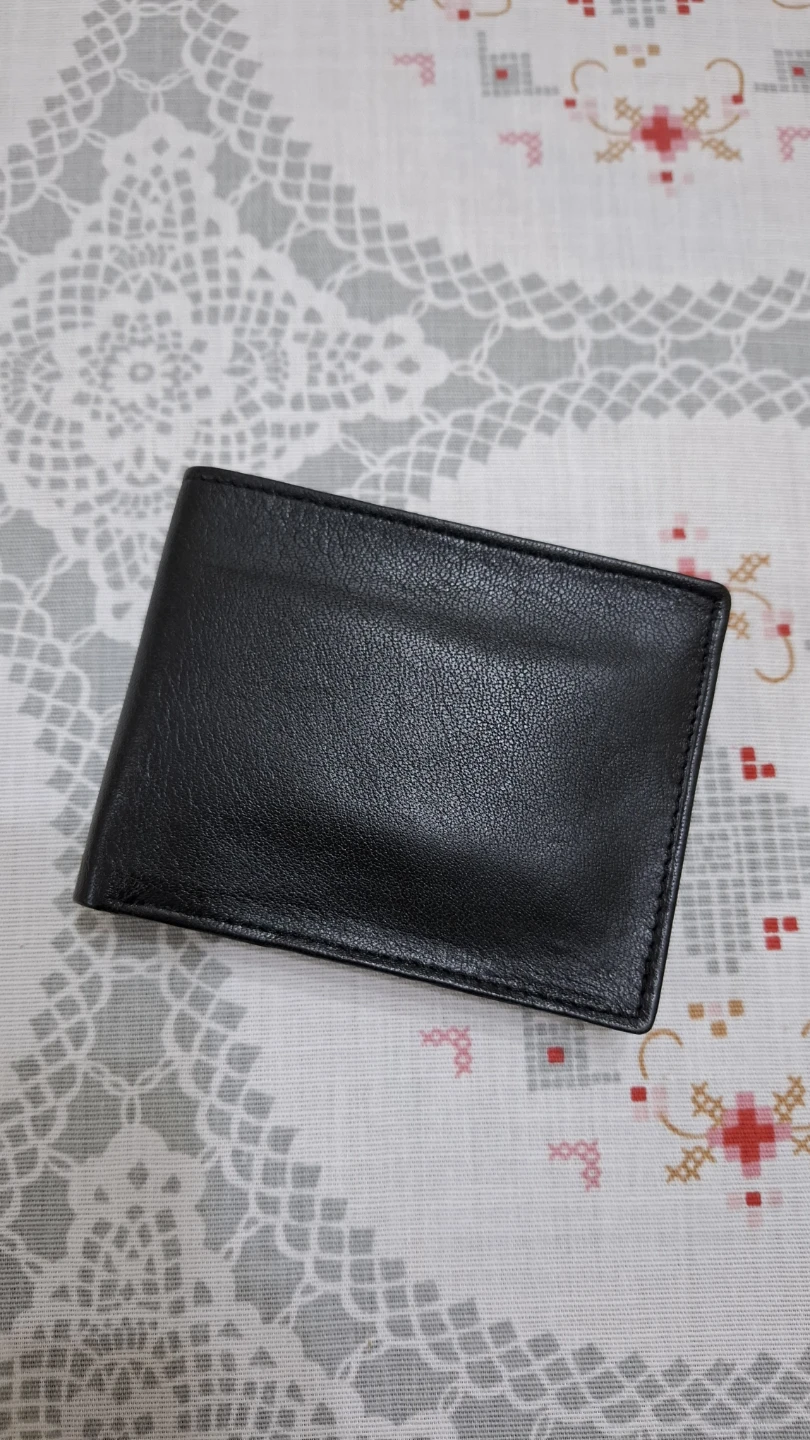 🆕️Vanderbilt Black Leather Bifold Wallet - photo 2