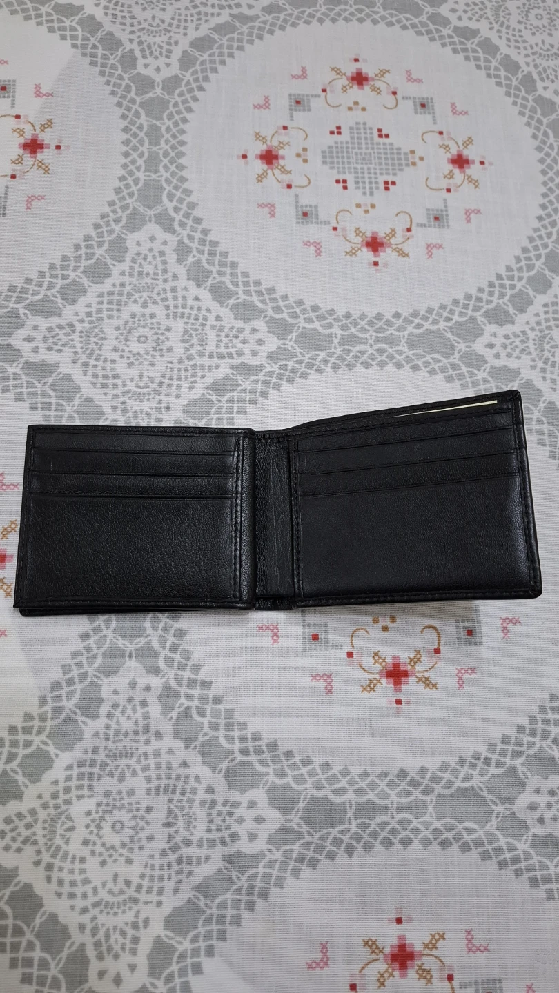 🆕️Vanderbilt Black Leather Bifold Wallet - photo 5