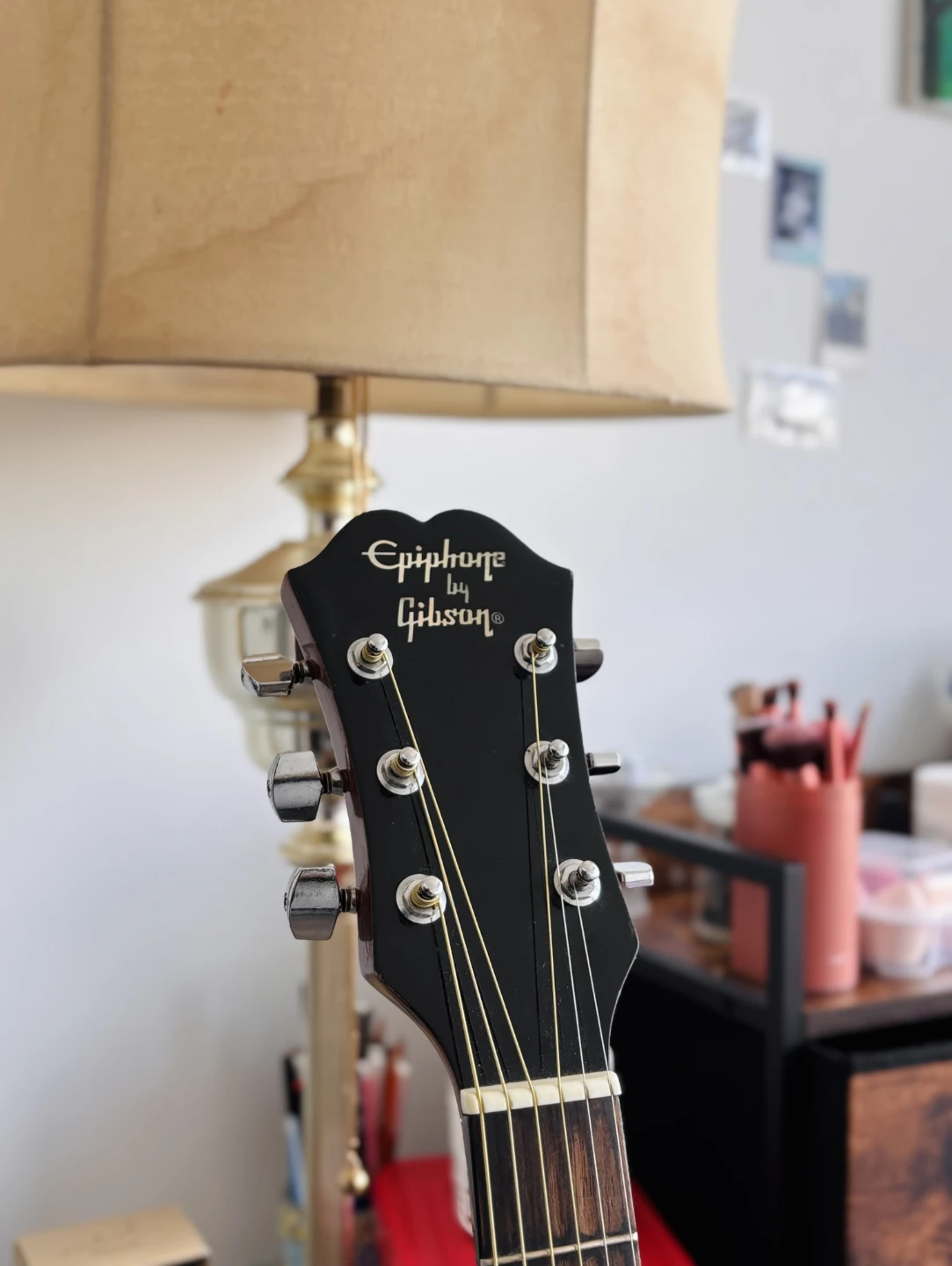 Vintage 1987 Korean Made Epiphone acoustic guitar - photo 2