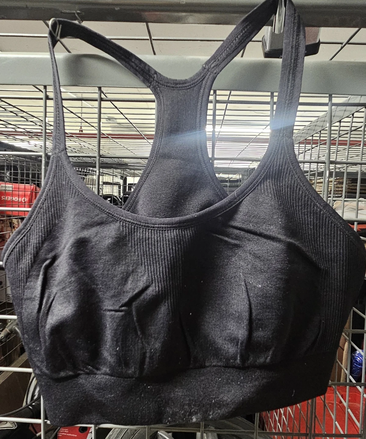 Black Sports Bra