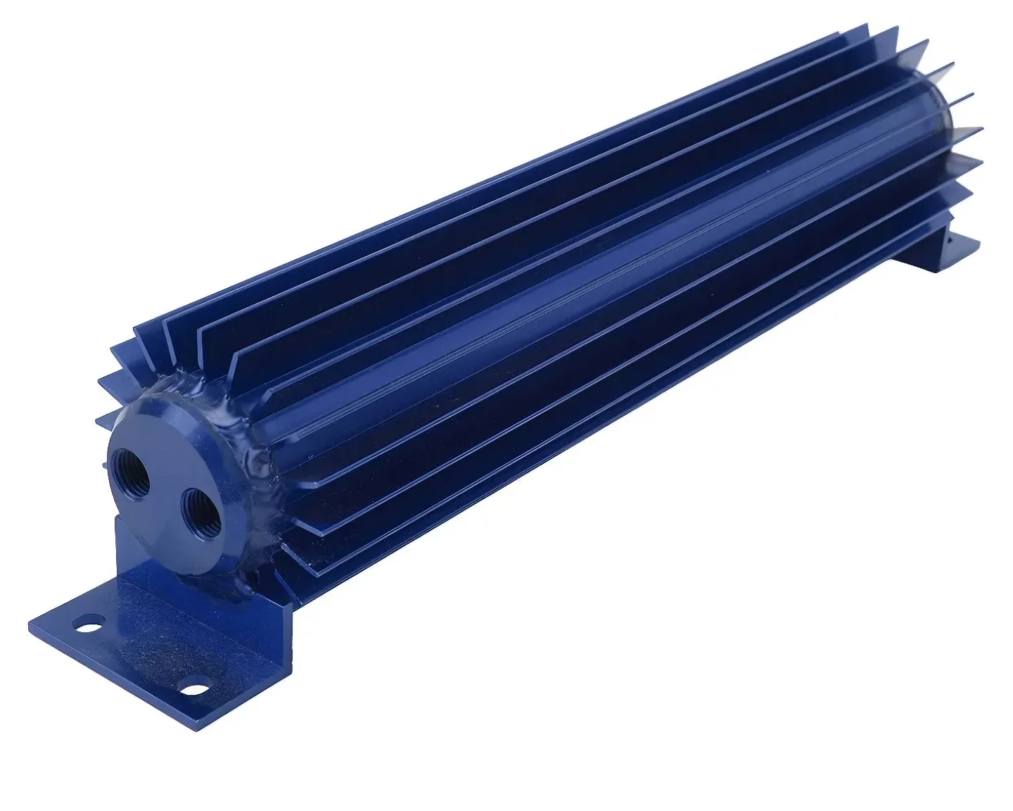 Blue Aluminum Transmission Oil Cooler - photo 3