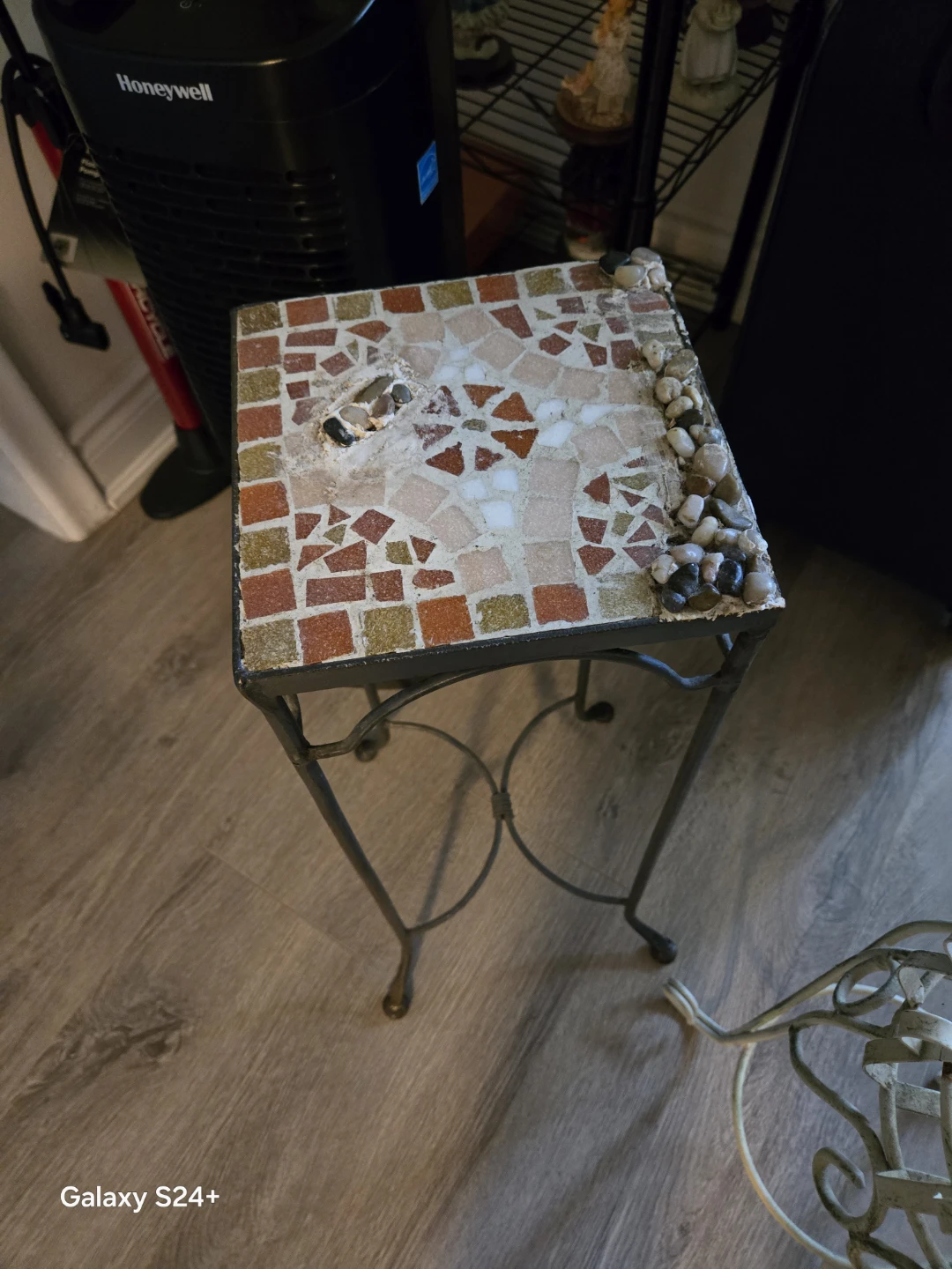 Mosaic Top Accent Table