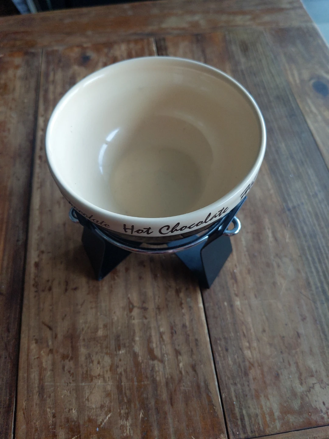 Fondue Bowl with Stand - photo 3