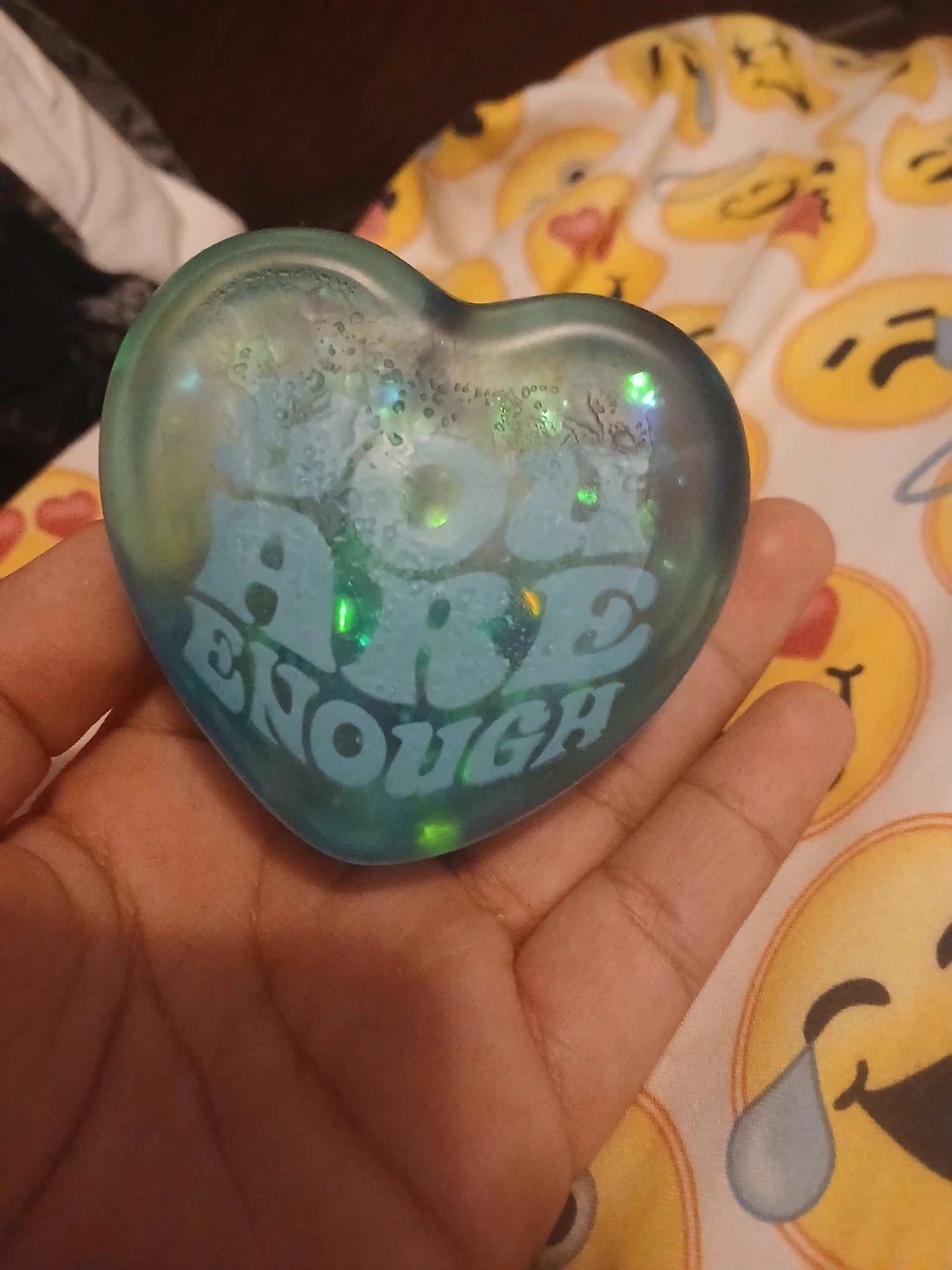 Heart Shaped "You Are Enough" needoh