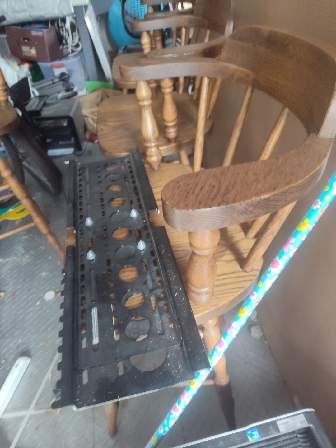 Wooden High Chair - photo 2