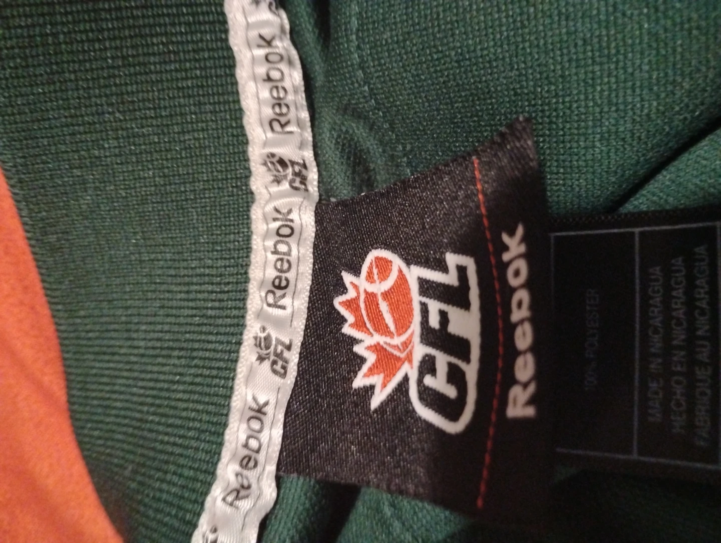 Reebok CFL Eskimos Jersey