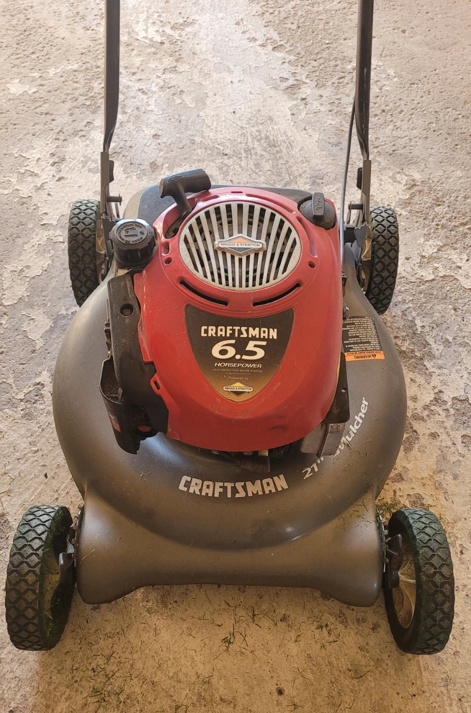 Craftsman 6.5 HP Lawn Mower As Is