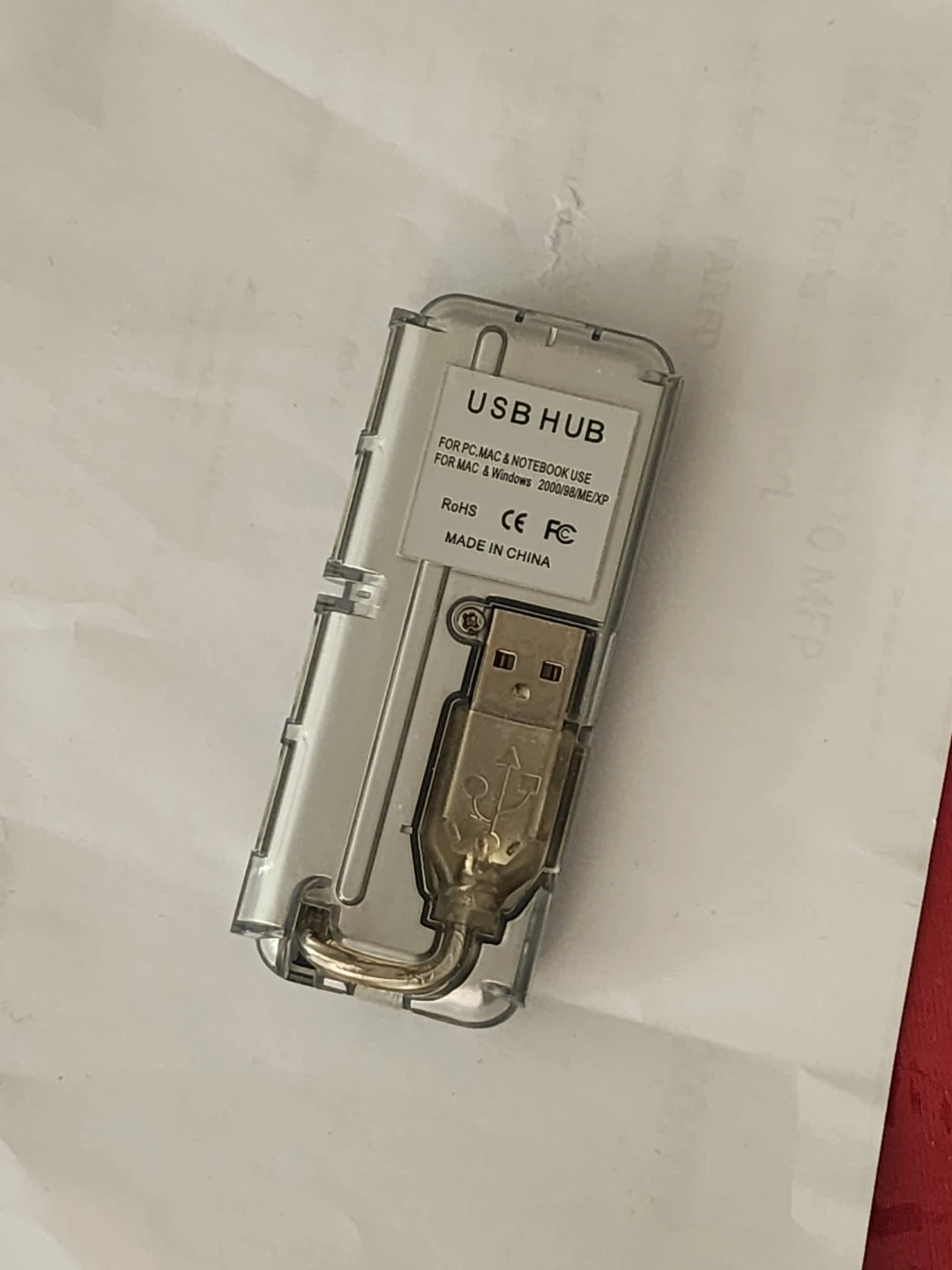 USB Hub for PC 1 to 4