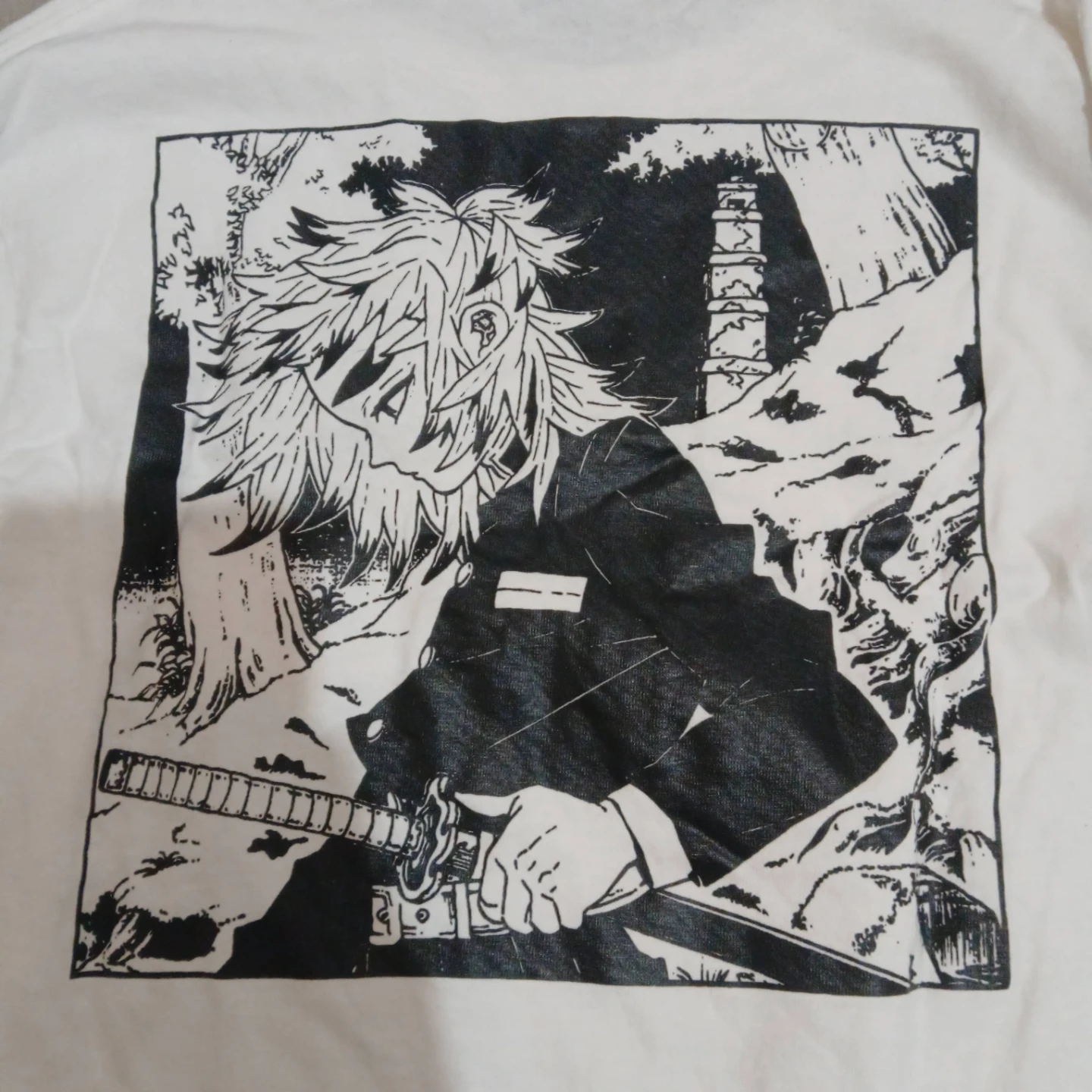 ⚽ White Long Sleeve Rengoku T-Shirt