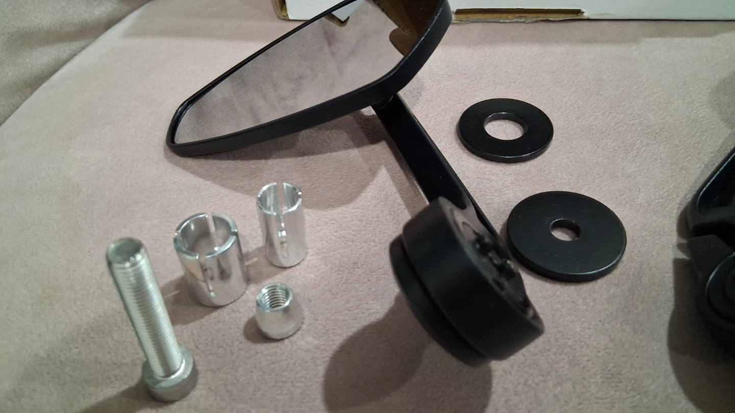 NEW Motorcycle Bar End Mirrors for handlebars - photo 3