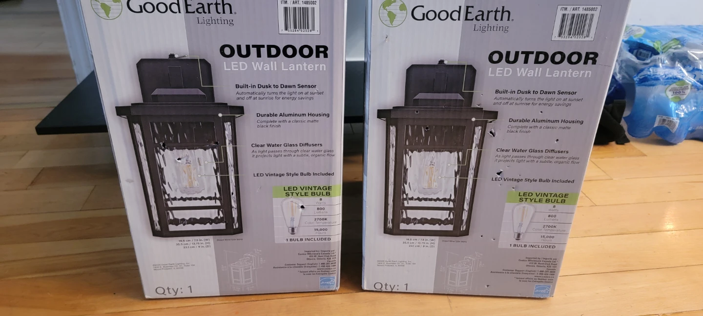 Good Earth Lighting Outdoor LED Wall Lantern - photo 3