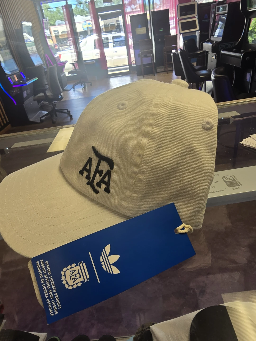 Adidas AFA Baseball Cap White - photo 2