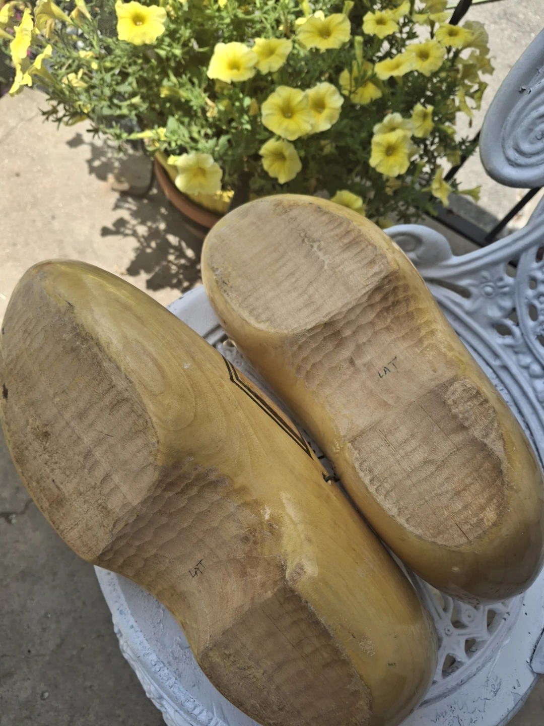 Vintage Wooden Clogs - Size 43 - photo 5