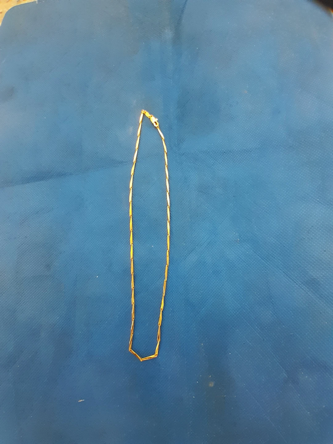 Gold-tone chain necklace