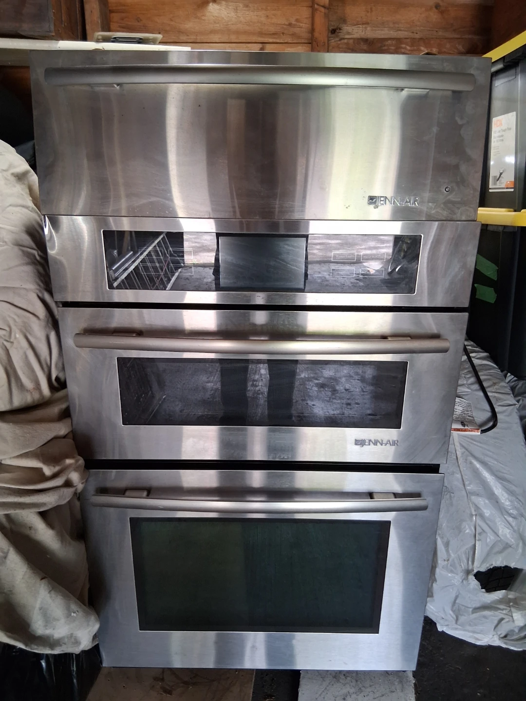 Jenn-Air Stainless Steel 3-Piece Wall Oven Stack