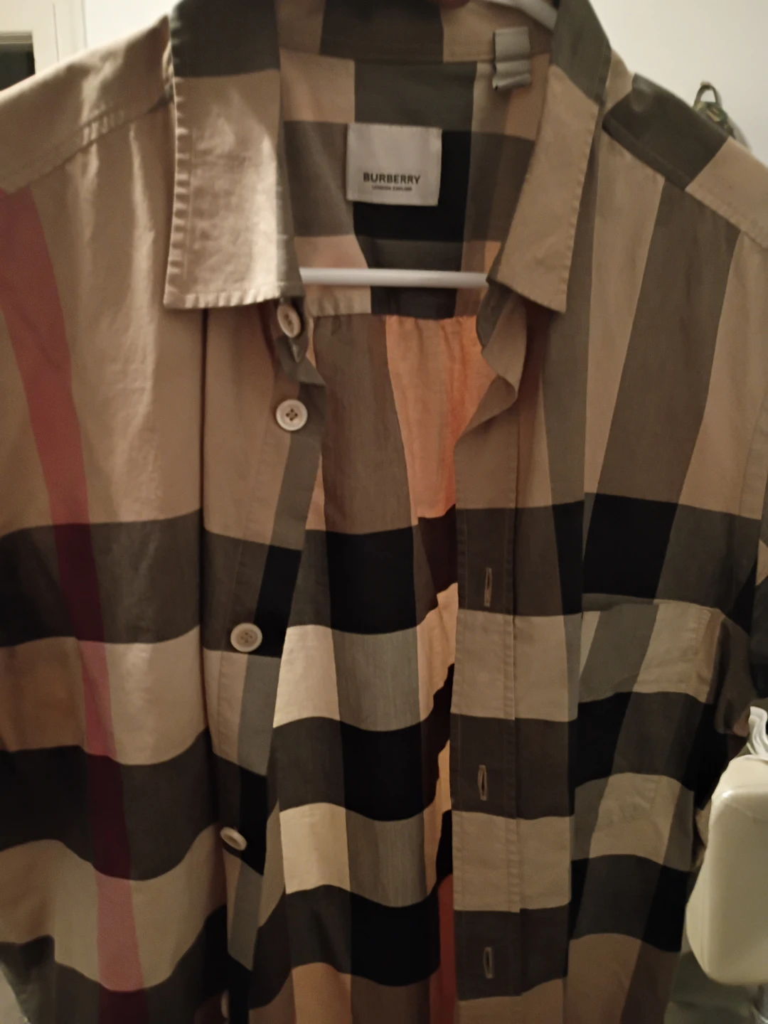 Burberry Nova Check Short Sleeve Button Up Shirt - photo 2
