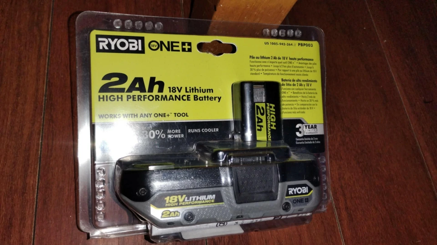 Ryobi ONE+ 18V Lithium 2Ah High Performance Battery - photo 3