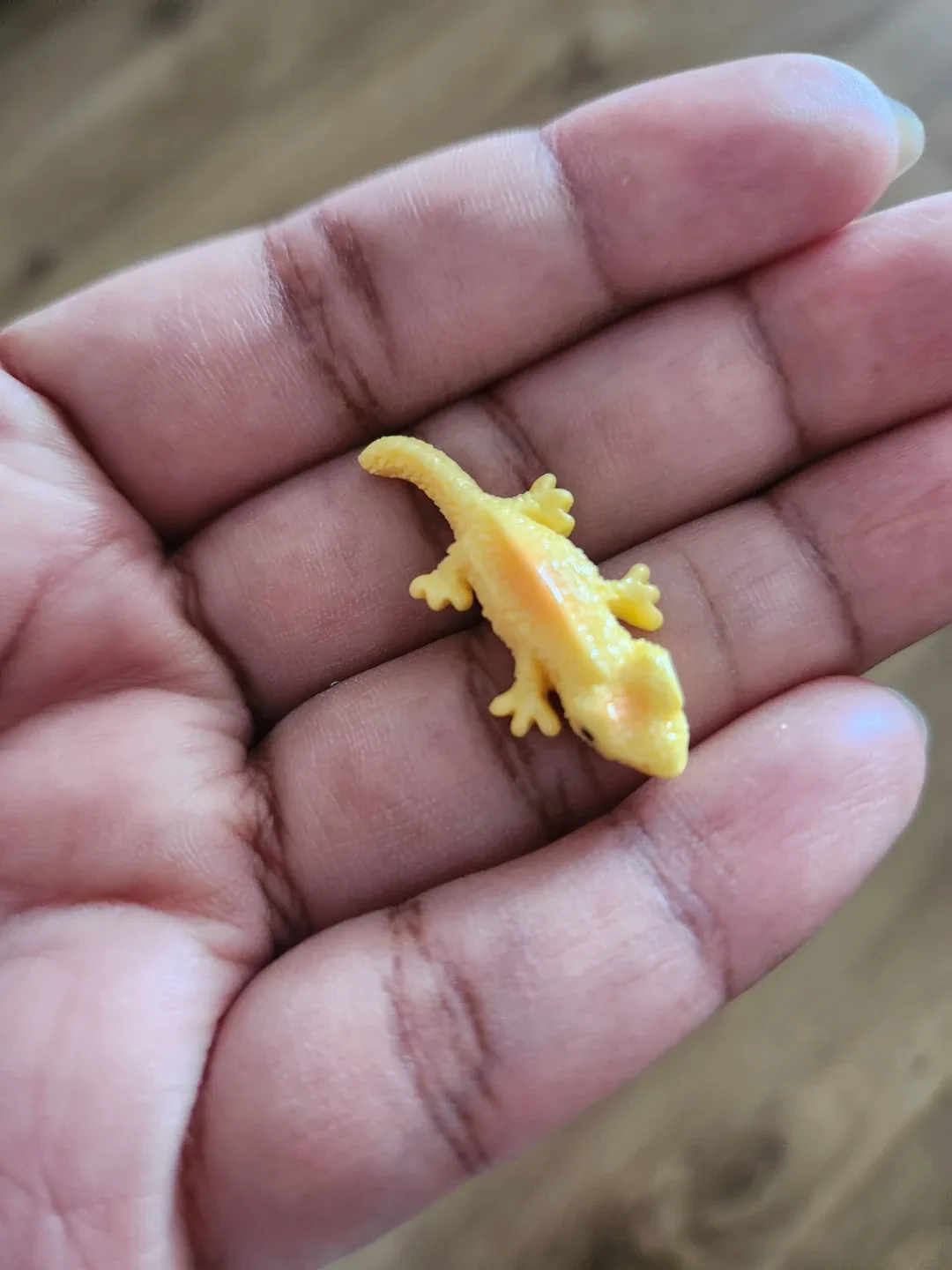 Yellow Lizard Toy ⚽